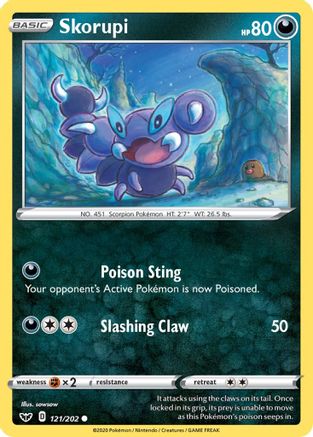 Skorupi (SSH-121) (Reverse Holofoil)