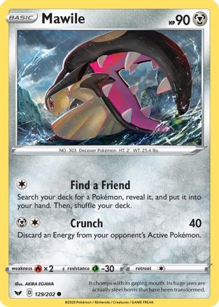 Mawile (SSH-129) (Reverse Holofoil)