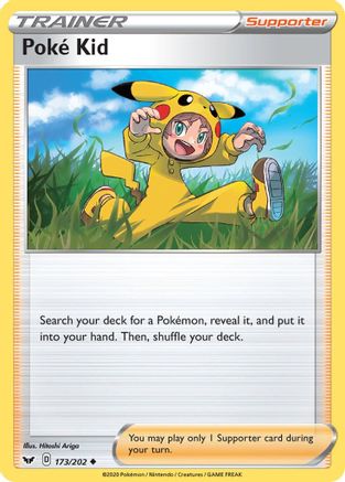 Poke Kid (SSH-173) (Reverse Holofoil)