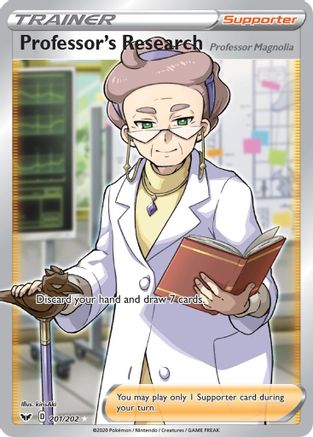 Professor's Research (Full Art) (SSH-201) (Holofoil)