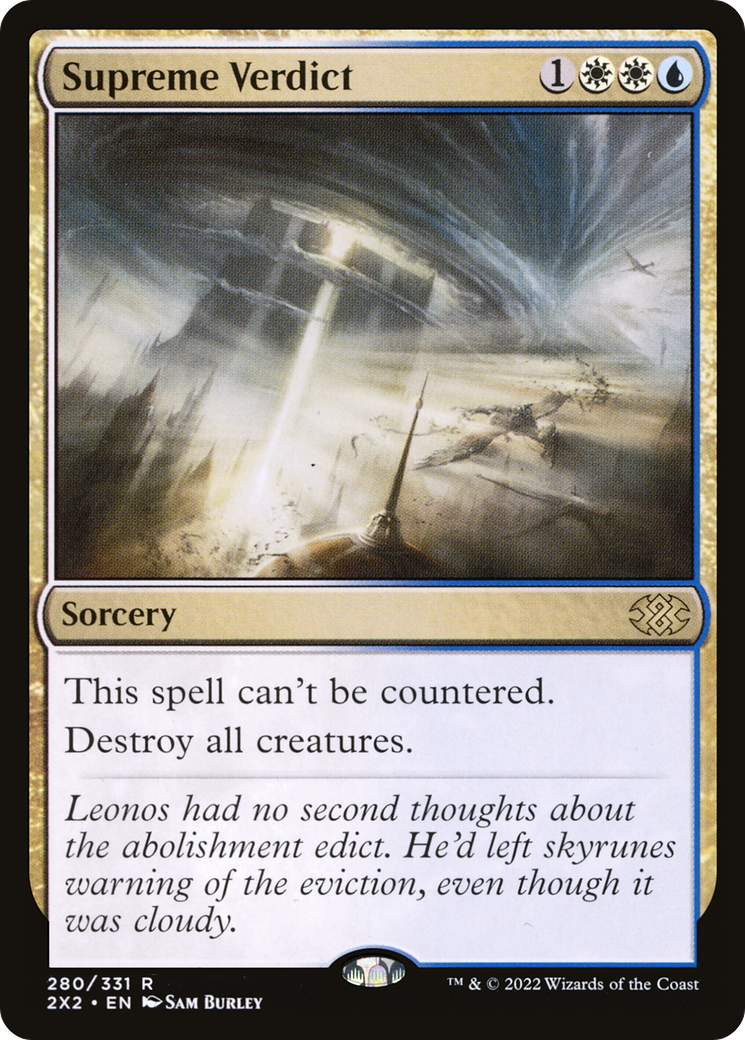 Supreme Verdict (2X2-280)