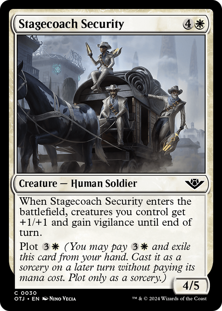Stagecoach Security (OTJ-030) (Foil)