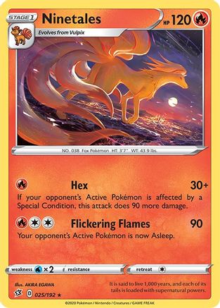 Ninetales (RCL-025) (Reverse Holofoil)