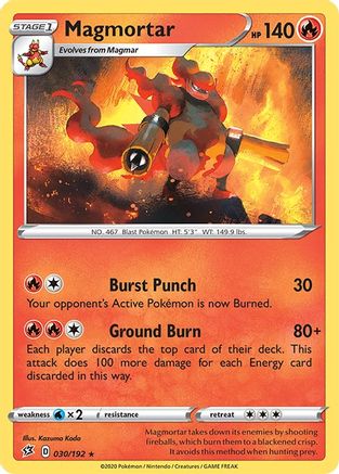 Magmortar (RCL-030) (Reverse Holofoil)