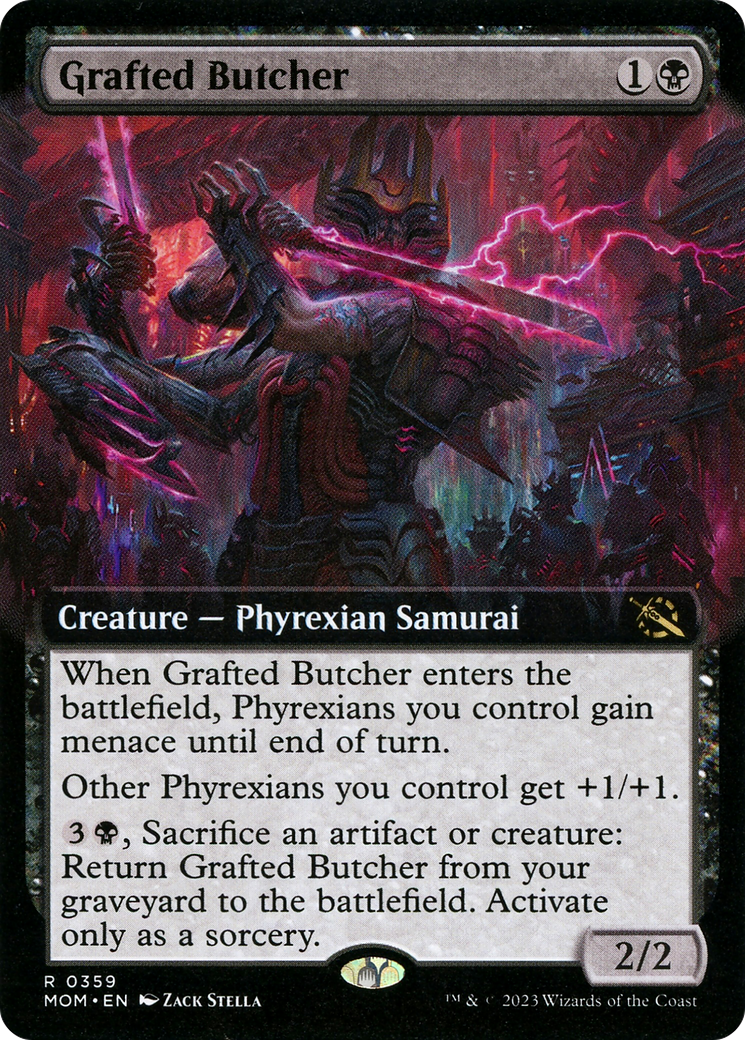 Grafted Butcher (MOM-359) (Extended Art) (Foil)