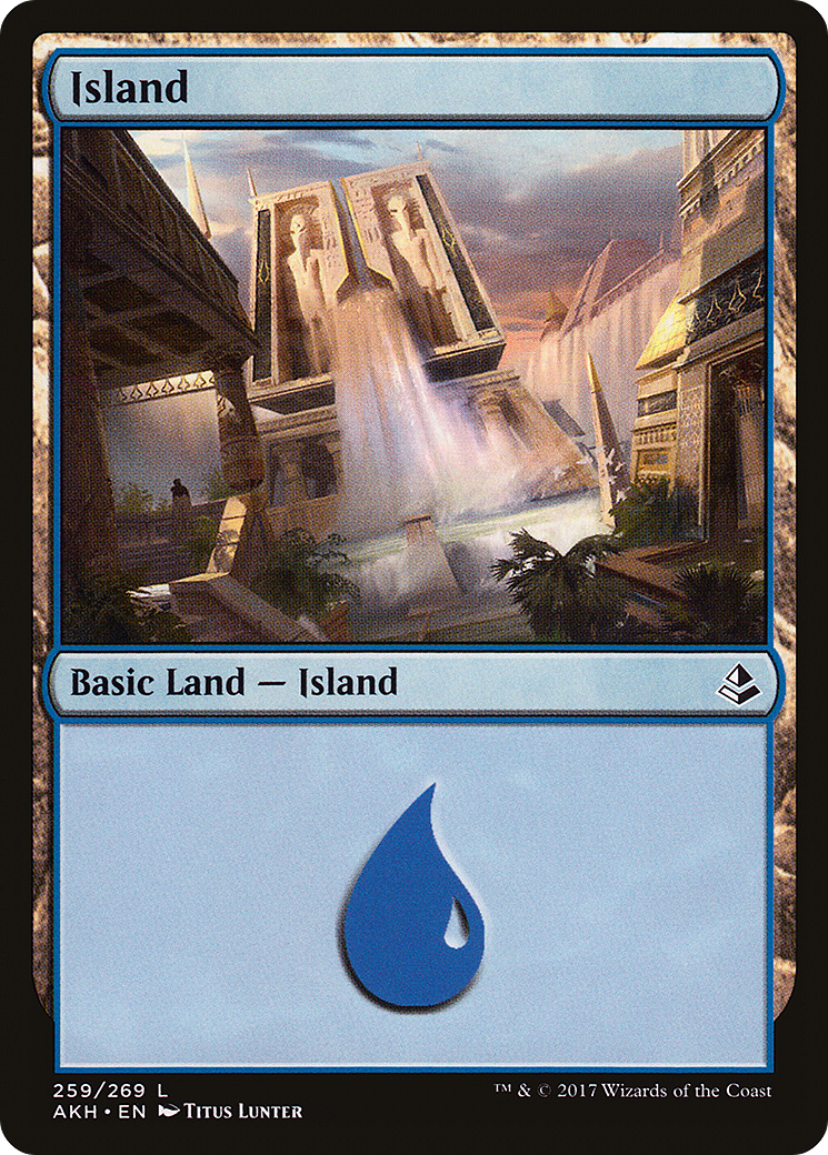 Island (AKH-259) (Foil)
