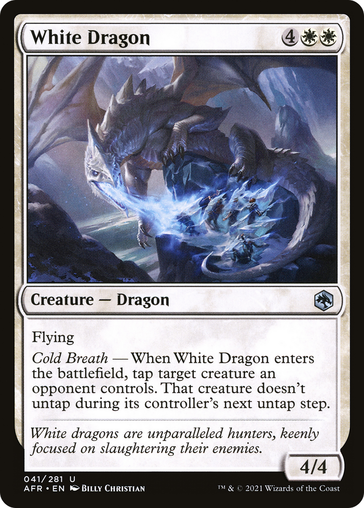 White Dragon (AFR-041) (Foil)