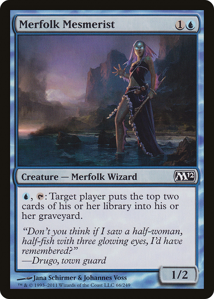 Merfolk Mesmerist (M12-066) (Foil)
