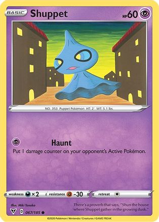 Shuppet (VIV-067) (Reverse Holofoil)