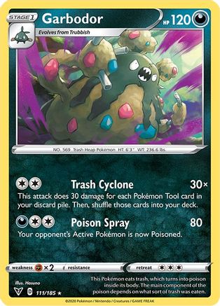 Garbodor (VIV-111) (Reverse Holofoil)