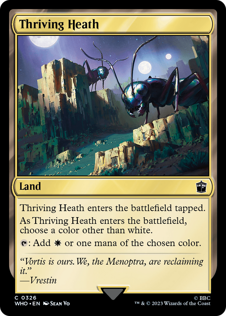 Thriving Heath (WHO-326) (Foil)