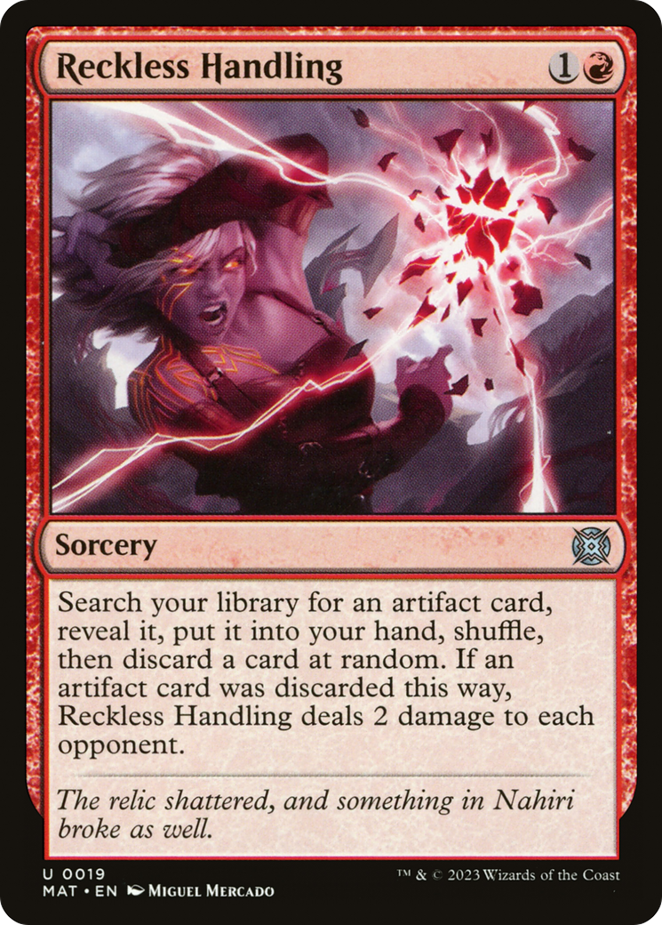 Reckless Handling (MAT-019) (Foil)