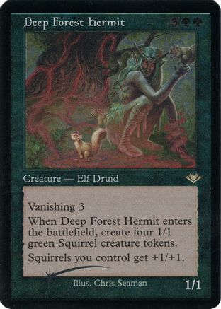 Deep Forest Hermit (Retro Frame) (H1R-020) (Etched Foil)