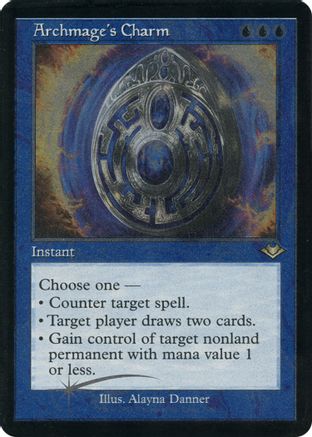 Archmage's Charm (Retro Frame) (H1R-007) (Etched Foil)