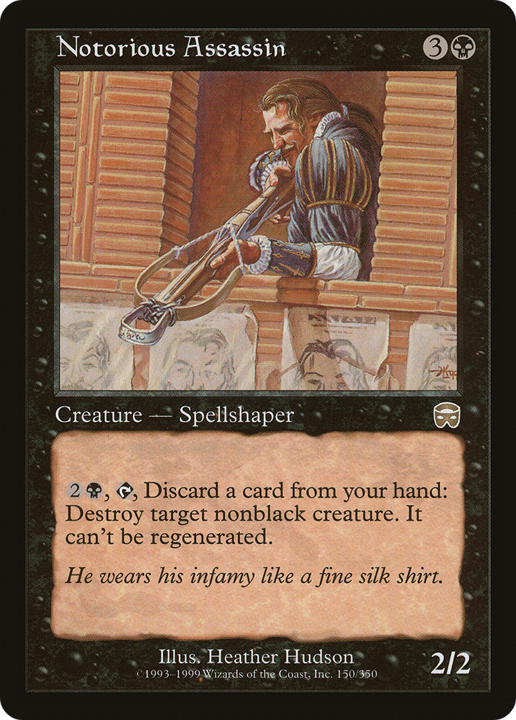 Notorious Assassin (MMQ-150) (Foil)
