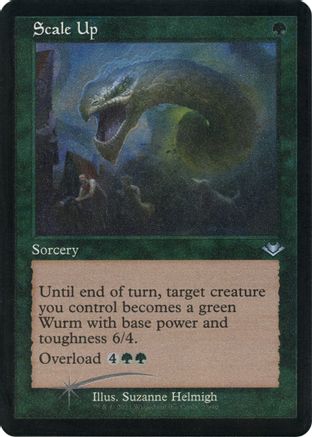 Scale Up (Retro Frame) (H1R-023) (Etched Foil)