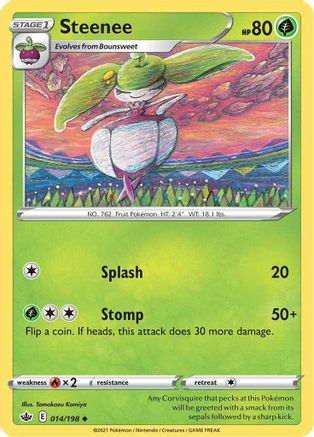 Steenee (CRE-014) (Reverse Holofoil)