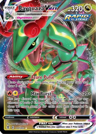 Rayquaza VMAX (EVS-111) (Holofoil)