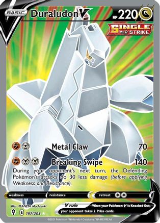 Duraludon V (Full Art) (EVS-197) (Holofoil)