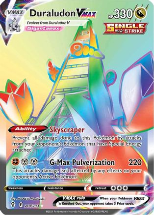 Duraludon VMAX (Secret) (EVS-219) (Holofoil)