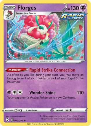 Florges (EVS-073) (Reverse Holofoil)