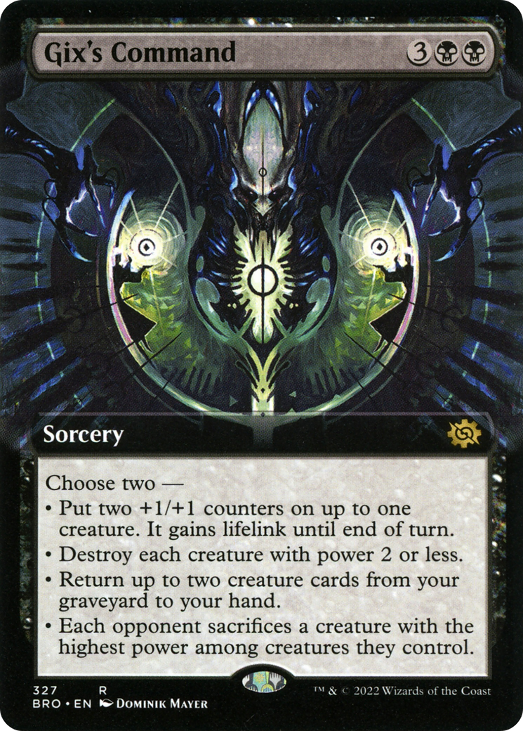 Gix's Command (BRO-327) (Extended Art)