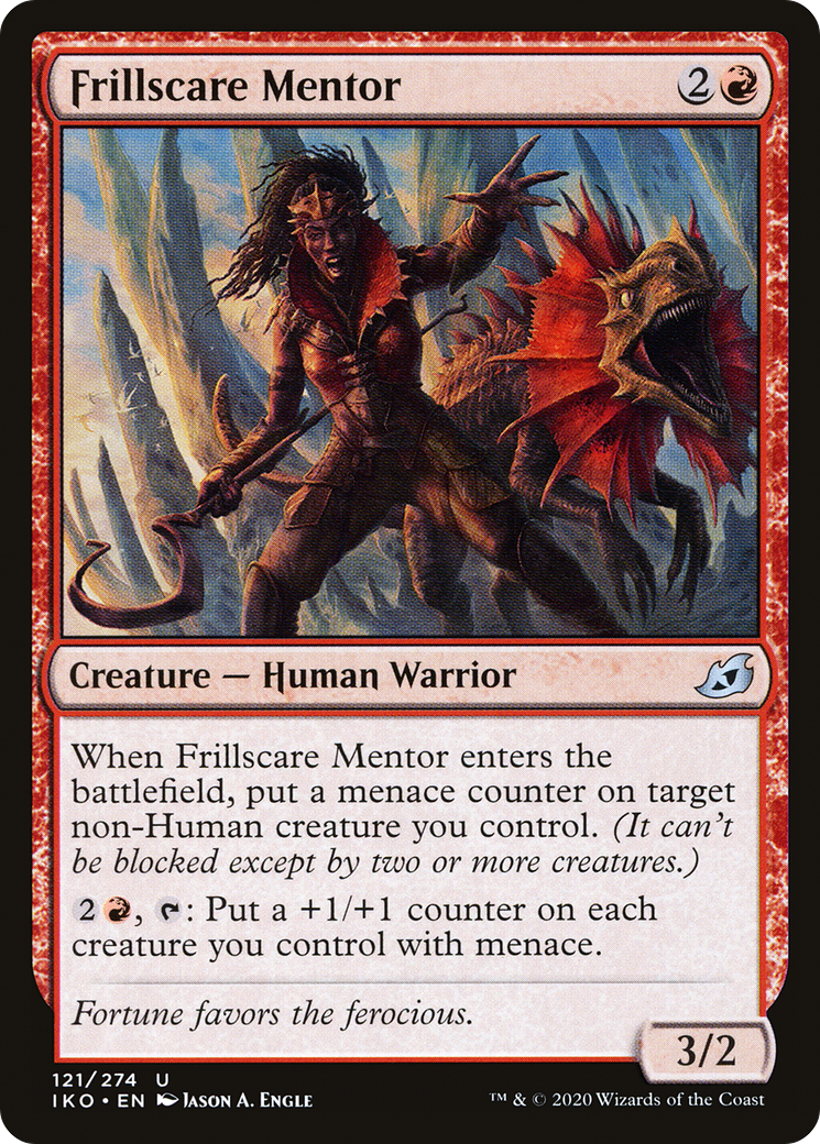 Frillscare Mentor (IKO-121) (Foil)