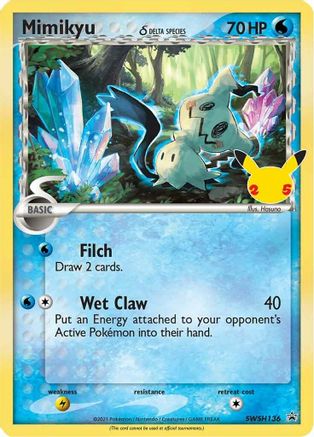 Mimikyu (Delta Species) (SSP-SWSH136) (Holofoil)