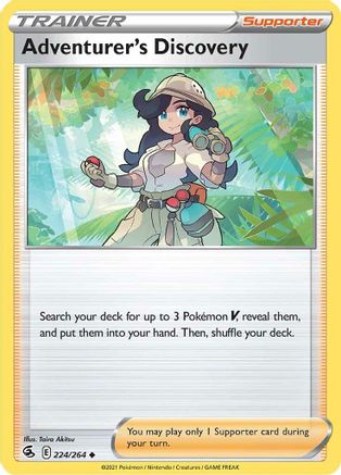 Adventurer's Discovery (FST-224) (Reverse Holofoil)