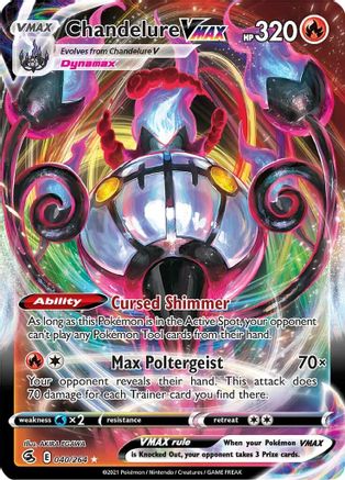Chandelure VMAX (FST-040) (Holofoil)