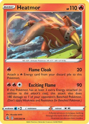 Heatmor (FST-041) (Reverse Holofoil)