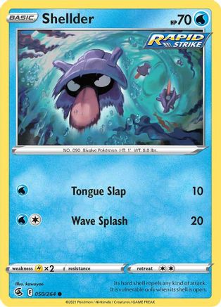 Shellder (FST-050) (Reverse Holofoil)
