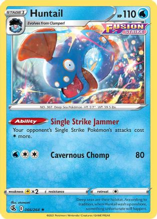 Huntail (FST-066) (Reverse Holofoil)