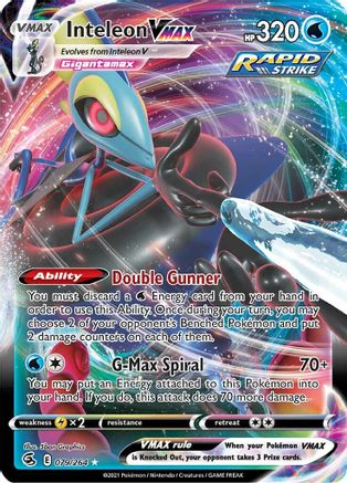 Inteleon VMAX (FST-079) (Holofoil)