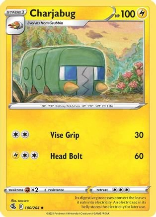 Charjabug (FST-100) (Reverse Holofoil)