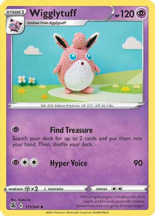 Wigglytuff (FST-111) (Reverse Holofoil)