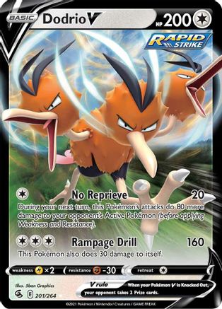 Dodrio V (FST-201) (Holofoil)