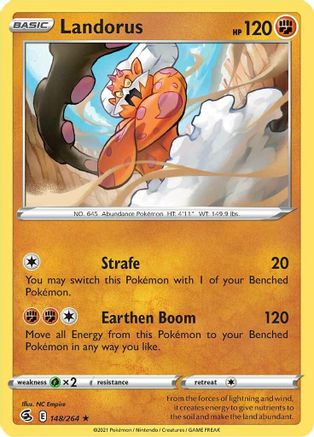 Landorus (FST-148) (Reverse Holofoil)