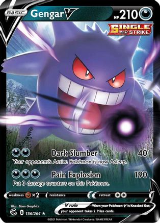 Gengar V (FST-156) (Holofoil)