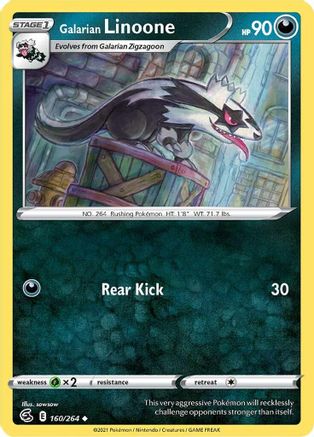 Galarian Linoone (FST-160)