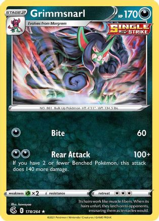Grimmsnarl (FST-178) (Holofoil)
