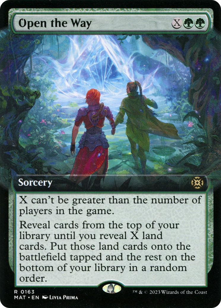 Open the Way (MAT-163) (Extended Art) (Foil)