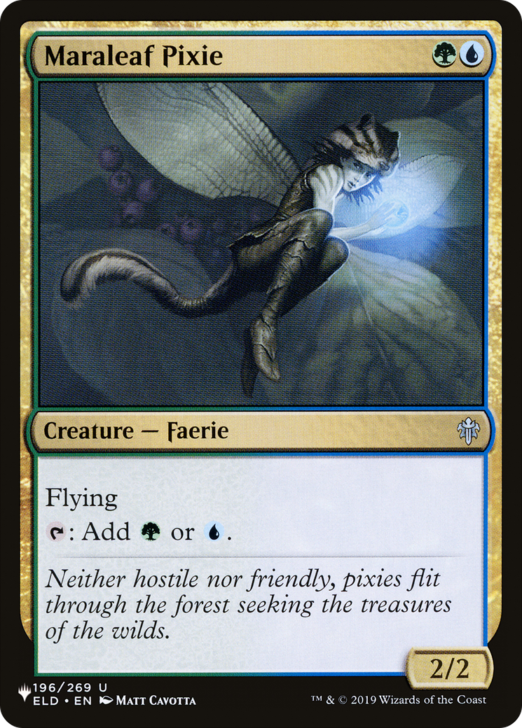 Maraleaf Pixie (LIST-ELD-196)
