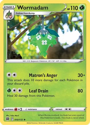 Wormadam (10) (BRS-010) (Reverse Holofoil)