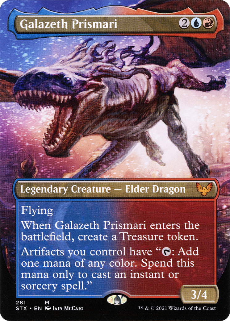Galazeth Prismari (STX-281) (Borderless) (Foil)