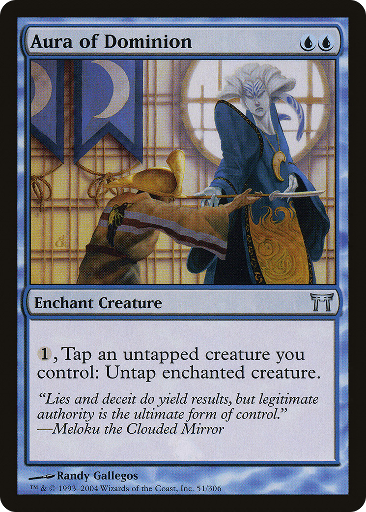 Aura of Dominion (CHK-051) (Foil)