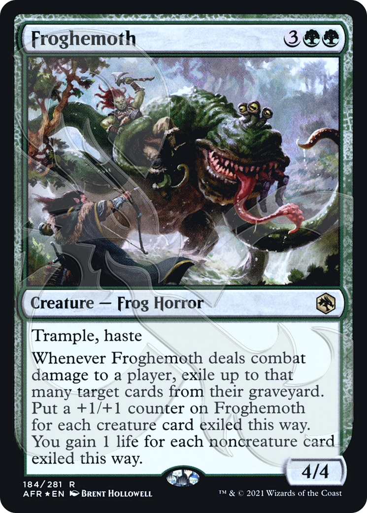 Froghemoth (Ampersand Stamped) (AFR&-184A) (Foil)
