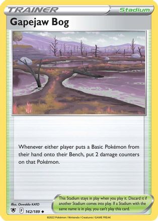 Gapejaw Bog (ASR-142) (Reverse Holofoil)