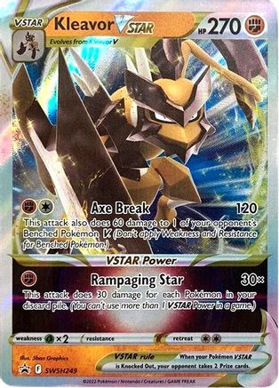 Kleavor VSTAR (SSP-SWSH249) (Holofoil)