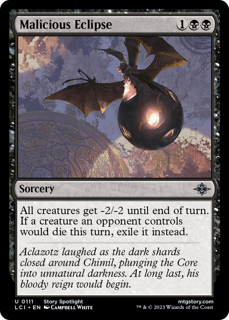 Malicious Eclipse (LCI-111) (Foil)